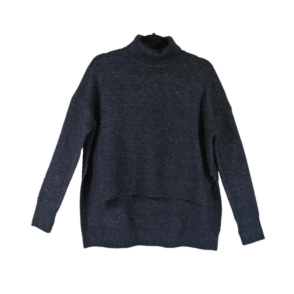 NEW, Allsaints Amos Sparkle sweater in Midnight Blue Sz S #S7502
